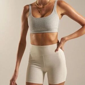 Outdoor Voices Double Time Bra, Dove